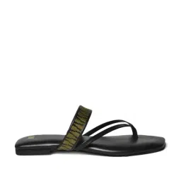 W Women's Black Toe Ring Sandals-picture-30