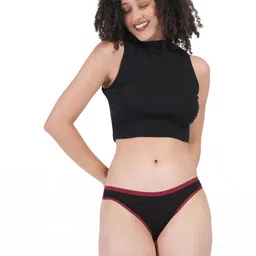 ORLIZEA Set Of 4 Cotton Blend Thongs-picture-34