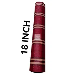 Mopak Decor Maroon Set of 1 Regular Shelf Liner Organisers image 2