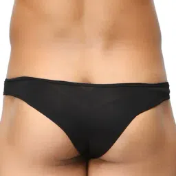 BASIICS by La Intimo Red & Black Solid Briefs (Pack of 3) image 5