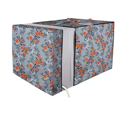 Stylista Blue Printed Waterproof Air Conditioner Covers-picture-34