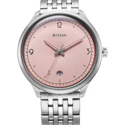 Titan Men Embellished Dial & Bracelet Style Straps Analogue Watch 10023SM01-picture-20