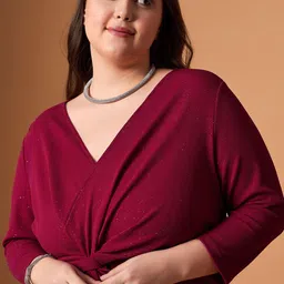 SASSAFRAS Curve Midi Dress image 3