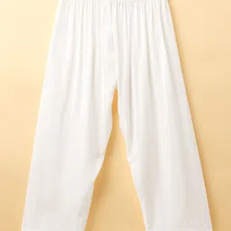 Little Bull Full Sleeves Solid Kurta & Pyjama With Abstract Embroidered Waistcoat Set - Black image 4