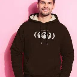 MaverIQ Men Printed Hooded Sweatshirt-image-61