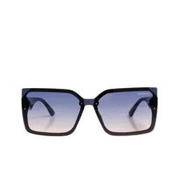 HASHTAG EYEWEAR Unisex Square Sunglasses with UV Protected Lens TZ_24_8060_C2-Blue image 2