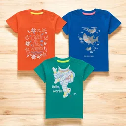 BAESD Boys 3 Printed Applique T-shirt image 1