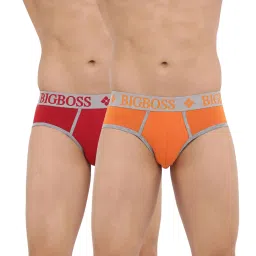 Dollar Bigboss Assorted Color Cotton J-Class Techno Briefs (Pack Of 2) image 1