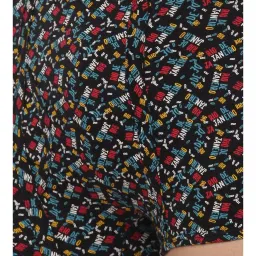 Dollar Bigboss Assorted Color Cotton Printed Trunks (Pack Of 4) image 5