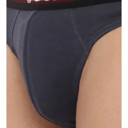 Dollar Bigboss Assorted Color Cotton Flexi Briefs (Pack Of 4) image 5