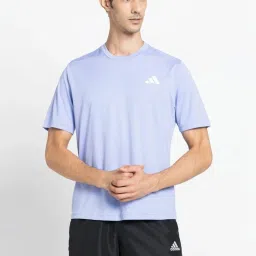 Adidas Blue Poly T T-Shirt image 1