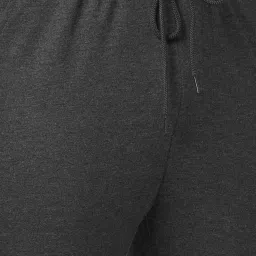 Ajile by Pantaloons Charcoal Melange Slim Fit Texture Joggers image 4