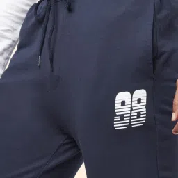 Ajile by Pantaloons Navy Slim Fit Joggers image 4