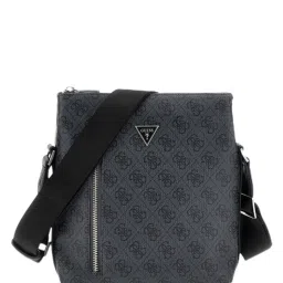 GUESS Black VEZZOLA Printed Medium Cross Body Bag image 1