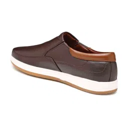 Action Men's Brown Casual Loafers image 5