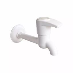 APL Apollo TP312 Grace Bib Cock Long Body with Flange Bathroom Faucet White-picture-46