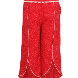 Cutecumber Kids Red Printed Trousers-image-28