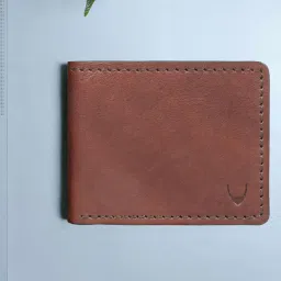 Hidesign Hipsters Yoga W3 Brown Casual Leather Bi-Fold Wallet for Men image 1