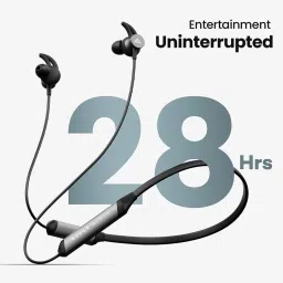 Boult Audio ProBass Xcharge Wireless Bluetooth Earphones with 24H Playtime & Fast Charging (Black) image 4