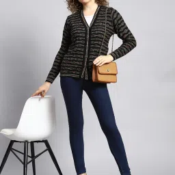 Monte Carlo Black Printed Sweaters image 4