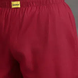 Bewakoof Red Regular Fit Boxers image 4