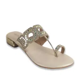 Metro Women's Gold Toe Ring Sandals image 2