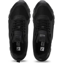 Puma Men's RS 3.0 Essentials Black Casual Sneakers image 4