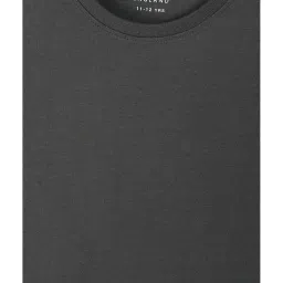 Peter England Kids Maroon & Grey Striped T-Shirt (Pack Of 2) image 4