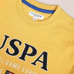 U.S. Polo Assn. Golden Cotton Regular Fit Printed Sweatshirt image 4