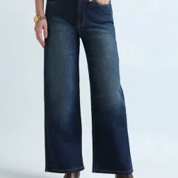 U.S. Polo Assn. Blue Relaxed Fit High Rise Jeans-picture-40