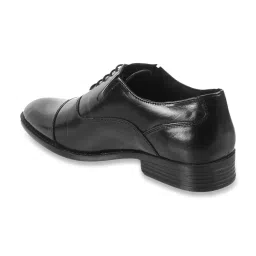 Metro Men's Black Oxford Shoes image 3