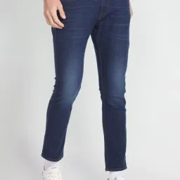 U.S. Polo Assn. Denim Co. Blue Cotton Tapered Fit Jeans image 4