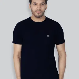 Lux Nitro Grey & Navy Regular Fit T-Shirt Pack of - 2 image 4