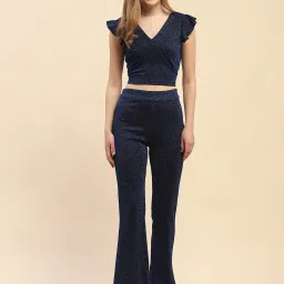 Camla Blue Textured Co-Ord Set image 1