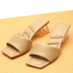 Van Heusen Women's Beige Casual Sandals image 1