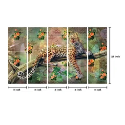 999Store Printed Multicolor MDF Wall Art image 4