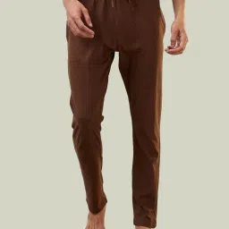 SleepZ by Raymond Brown Cotton Regular Fit Lounge Pants image 1