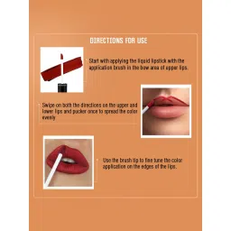 COLORESSENCE Lipstay Transfer Proof Liquid Lipstick Apple Sorbet - 4 ml image 4