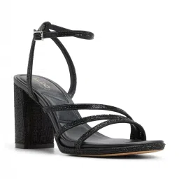 Aldo Women's CHICGLOW Black Ankle Strap Sandals image 1