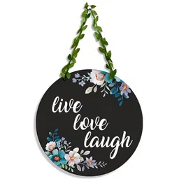 SEHAZ ARTWORKS Black & White Printed Wall Hanging-image-26