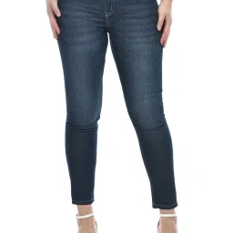 NUMERO UNO Dark Blue Regular Fit Mid Rise Jeans image 1