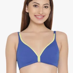 Clovia Blue Non Wired Padded T-Shirt Bra image 1