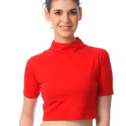 Scorpius Red Crop Top-picture-41