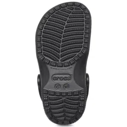 Crocs Kid's Classic Black Back Strap Clogs image 4