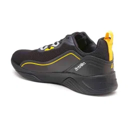 Action Men's Black Running Shoes image 5