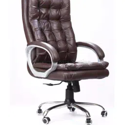 Divano Modular Brown Modern India Seating Office Chrome Series MI205 image 2
