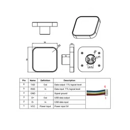 GROW-GM811-L Barcode scanner image 5