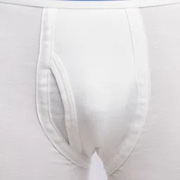 VIP Pack Of 2 Snug Fit Pure Cotton Trunks VP-MI-TR-WHITE-10P-PO2-80 image 2