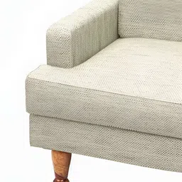 Chumbak Nawab Couch Srilanka Ivory Yellow Three Seater Inflatable Sofa and Bed image 3