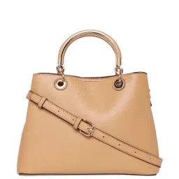 Aldo SURGOINE259 Beige Solid Medium Handbag-image-43